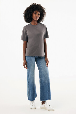 IQONIQ Nikko Heavyweight T-Shirt aus recycelter Baumwolle anthrazit bedrucken, Art.-Nr. T9106.019.S