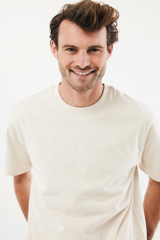 IQONIQ Nikko Heavyweight T-Shirt aus recycelter Baumwolle natural raw bedrucken, Art.-Nr. T9106.018.4XL