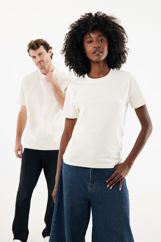 IQONIQ Nikko Heavyweight T-Shirt aus recycelter Baumwolle natural raw bedrucken, Art.-Nr. T9106.018.4XL