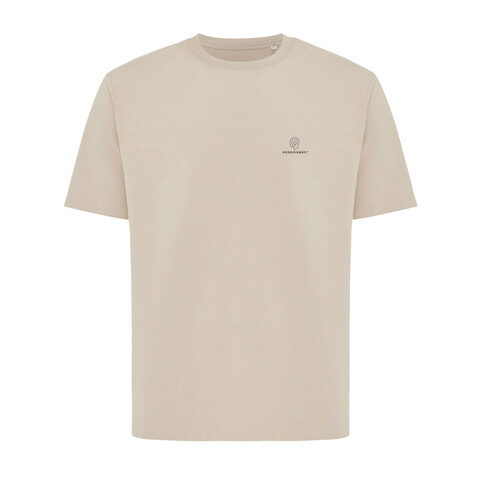 IQONIQ Nikko Heavyweight T-Shirt aus recycelter Baumwolle desert bedrucken, Art.-Nr. T9106.006.XS