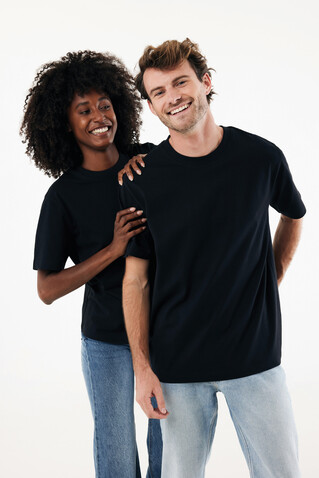 IQONIQ Nikko Heavyweight T-Shirt aus recycelter Baumwolle schwarz bedrucken, Art.-Nr. T9106.001.XXXL IQONIQ Nikko Heavyweight T-Shirt aus recycelter Baumwolle schwarz bedrucken, Art.-Nr. T9106.001.XXXL