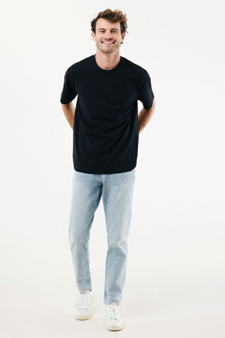 IQONIQ Nikko Heavyweight T-Shirt aus recycelter Baumwolle schwarz bedrucken, Art.-Nr. T9106.001.XXXL IQONIQ Nikko Heavyweight T-Shirt aus recycelter Baumwolle schwarz bedrucken, Art.-Nr. T9106.001.XXXL