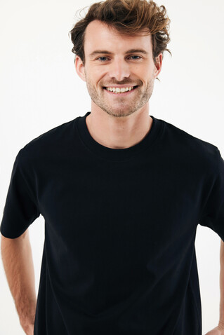 IQONIQ Nikko Heavyweight T-Shirt aus recycelter Baumwolle schwarz bedrucken, Art.-Nr. T9106.001.XXXL IQONIQ Nikko Heavyweight T-Shirt aus recycelter Baumwolle schwarz bedrucken, Art.-Nr. T9106.001.XXXL