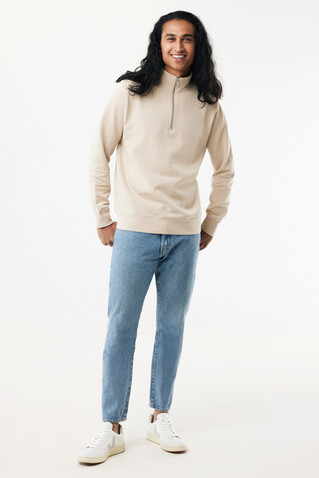 IQONIQ Elgon Quarter-Zip-Sweater aus rec. Baumwolle desert bedrucken, Art.-Nr. T9601.006.XL IQONIQ Elgon Quarter-Zip-Sweater aus rec. Baumwolle desert bedrucken, Art.-Nr. T9601.006.XL