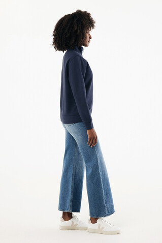 IQONIQ Elgon Quarter-Zip-Sweater aus rec. Baumwolle navy blau bedrucken, Art.-Nr. T9601.002.XXXL IQONIQ Elgon Quarter-Zip-Sweater aus rec. Baumwolle navy blau bedrucken, Art.-Nr. T9601.002.XXXL