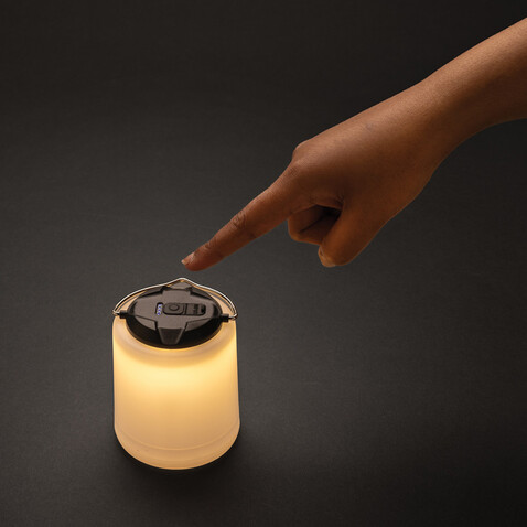 Limio tragbare wiederaufladbare Tischlampe aus RCS rec. ABS weiß bedrucken, Art.-Nr. P513.5003 Limio tragbare wiederaufladbare Tischlampe aus RCS rec. ABS weiß bedrucken, Art.-Nr. P513.5003