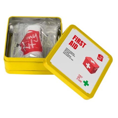 MyKit Erste Hilfe Set, gelb bedrucken, Art.-Nr. 1Z263111 MyKit Erste Hilfe Set, gelb bedrucken, Art.-Nr. 1Z263111