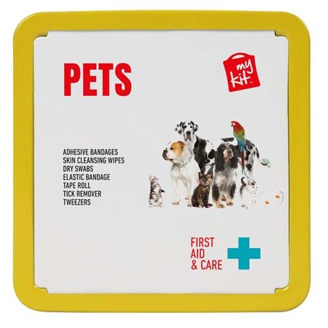 MyKit Erste Hilfe Set für Haustiere, gelb bedrucken, Art.-Nr. 1Z263311 MyKit Erste Hilfe Set für Haustiere, gelb bedrucken, Art.-Nr. 1Z263311