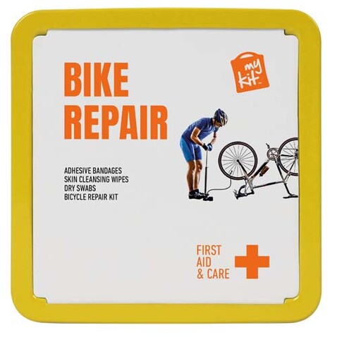 MyKit Fahrradreparaturset, gelb bedrucken, Art.-Nr. 1Z263511