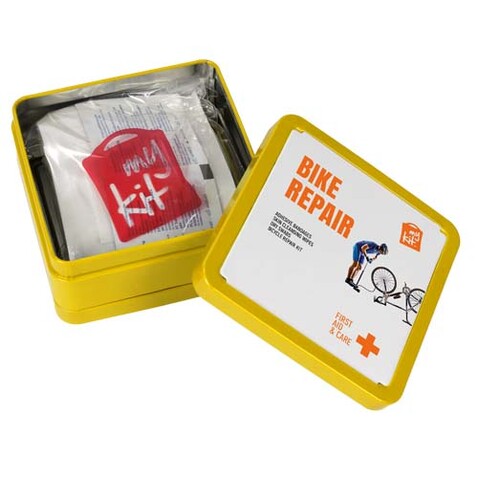 MyKit Fahrradreparaturset, gelb bedrucken, Art.-Nr. 1Z263511