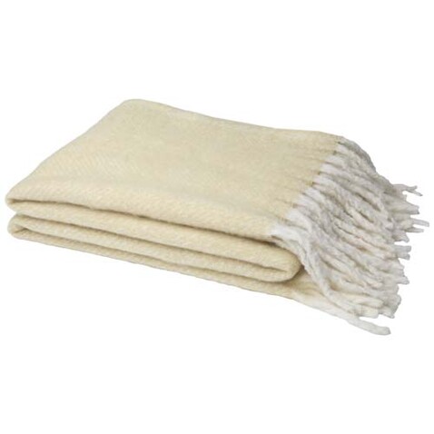 Dolly GRS-recycelte Decke, beige bedrucken, Art.-Nr. 11332902