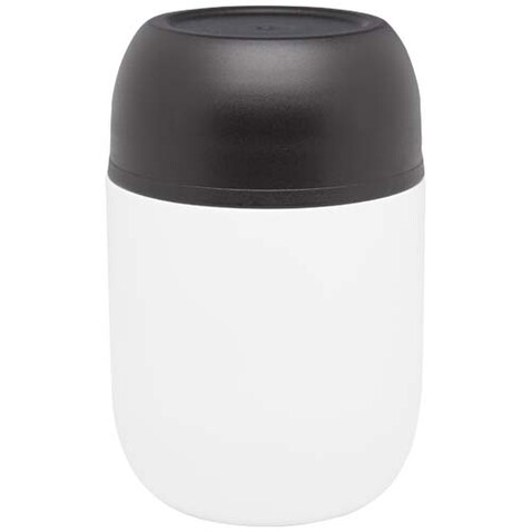 Supo 480 ml doppelwandiger Lunchpot aus recyceltem Edelstahl, weiss bedrucken, Art.-Nr. 11342101 Supo 480 ml doppelwandiger Lunchpot aus recyceltem Edelstahl, weiss bedrucken, Art.-Nr. 11342101
