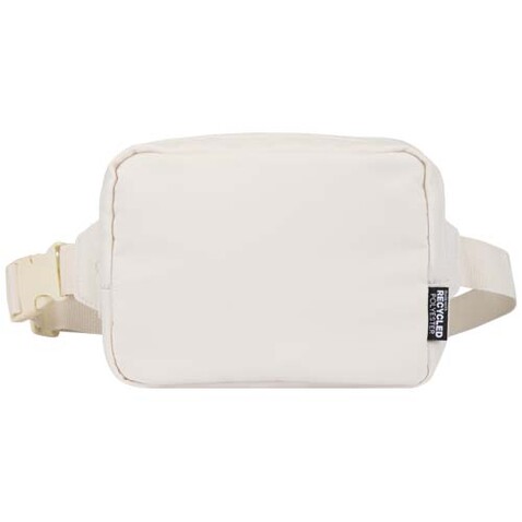 Trip Aware™ Recycelte Reisetasche mit Schultergurt 1 L, offwhite bedrucken, Art.-Nr. 12076402 Trip Aware™ Recycelte Reisetasche mit Schultergurt 1 L, offwhite bedrucken, Art.-Nr. 12076402
