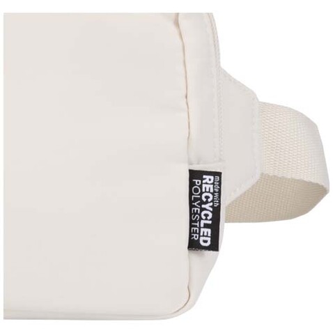 Trip Aware™ Recycelte Reisetasche mit Schultergurt 1 L, offwhite bedrucken, Art.-Nr. 12076402 Trip Aware™ Recycelte Reisetasche mit Schultergurt 1 L, offwhite bedrucken, Art.-Nr. 12076402