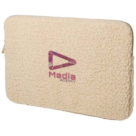 Bear 13" GRS-recycelte Sherpa Laptophülle 2 L, natur bedrucken, Art.-Nr. 12077506 Bear 13" GRS-recycelte Sherpa Laptophülle 2 L, natur bedrucken, Art.-Nr. 12077506