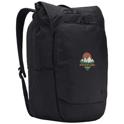 Case Logic Variate 17" erweiterbarer Rolltop Laptop Rucksack aus recyceltem Material, schwarz bedrucken, Art.-Nr. 12077690 Case Logic Variate 17" erweiterbarer Rolltop Laptop Rucksack aus recyceltem Material, schwarz bedrucken, Art.-Nr. 12077690