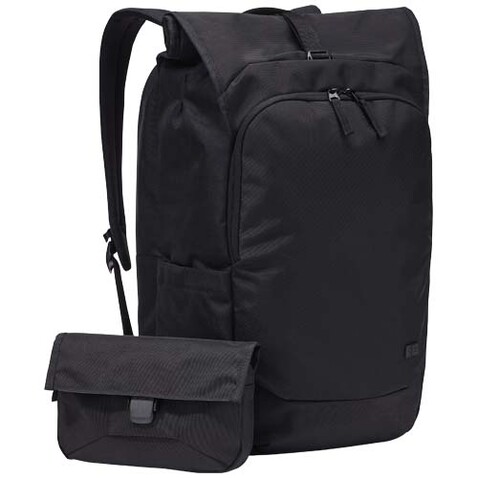 Case Logic Variate 17" erweiterbarer Rolltop Laptop Rucksack aus recyceltem Material, schwarz bedrucken, Art.-Nr. 12077690 Case Logic Variate 17" erweiterbarer Rolltop Laptop Rucksack aus recyceltem Material, schwarz bedrucken, Art.-Nr. 12077690
