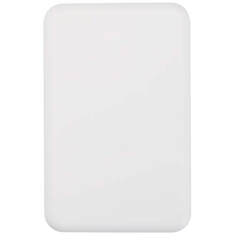 Acrab 15 W 10.000 mAh magnetische kabellose Powerbank mit 20 W PD aus recyceltem Kunststoff, weiss bedrucken, Art.-Nr. 12444201 Acrab 15 W 10.000 mAh magnetische kabellose Powerbank mit 20 W PD aus recyceltem Kunststoff, weiss bedrucken, Art.-Nr. 12444201
