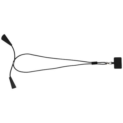 Funi 5 in 1 Lanyard Kabel aus recyceltem Kunststoff für Smartphones mit integrierter Datensynchronisierung und 100 W Schnellladefunktion, schwarz bedrucken, Art.-Nr. 12445390 Funi 5 in 1 Lanyard Kabel aus recyceltem Kunststoff für Smartphones mit integrierter Datensynchronisierung und 100 W Schnellladefunktion, schwarz bedrucken, Art.-Nr. 12445390