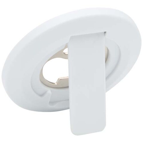 Ain Magnetische Smartphonehalterung aus recyceltem Kunststoff mit Flaschenöffner, weiss bedrucken, Art.-Nr. 12446101