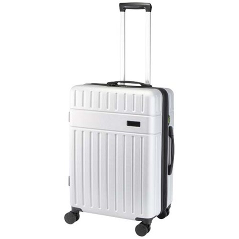 Rover 24" GRS-recycelter, erweiterbarer Trolley 70 L, silber bedrucken, Art.-Nr. 13009781 Rover 24" GRS-recycelter, erweiterbarer Trolley 70 L, silber bedrucken, Art.-Nr. 13009781