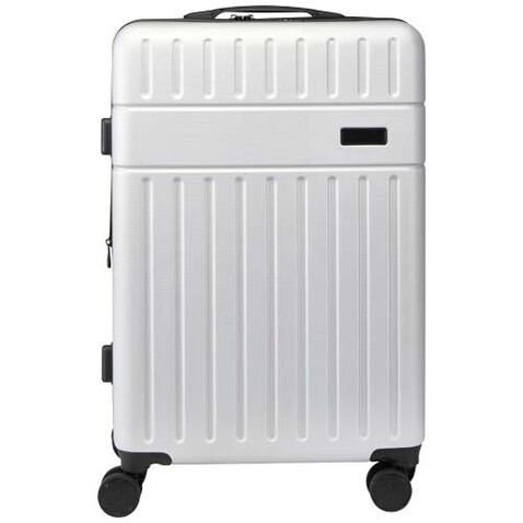 Rover 24" GRS-recycelter, erweiterbarer Trolley 70 L, silber bedrucken, Art.-Nr. 13009781 Rover 24" GRS-recycelter, erweiterbarer Trolley 70 L, silber bedrucken, Art.-Nr. 13009781
