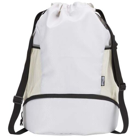 Nomad GRS-recycelter Sportbeutel mit Bodenfach 18 L, Sandstone bedrucken, Art.-Nr. 13009932