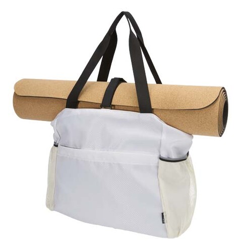 Nomad GRS-recycelte Yoga Tragetasche 18 L, Sandstone bedrucken, Art.-Nr. 13010032