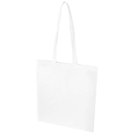 EcoSeal GRS-recycelte Nonwoven Kongress Tragetasche 6 L, weiss bedrucken, Art.-Nr. 13010501