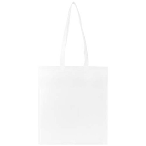 EcoSeal GRS-recycelte Nonwoven Kongress Tragetasche 6 L, weiss bedrucken, Art.-Nr. 13010501
