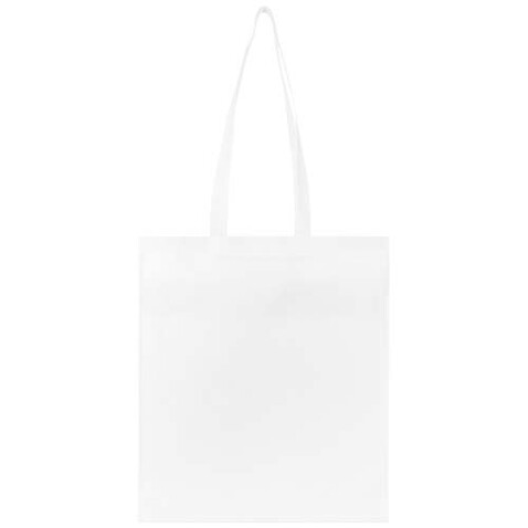 EcoSeal GRS-recycelte Nonwoven Kongress Tragetasche 6 L, weiss bedrucken, Art.-Nr. 13010501