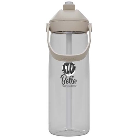 Camelbak® Thrive Flip 750 ml Tritan Renew Trinkflasche mit Flip Strohhalm, transparent klar bedrucken, Art.-Nr. 10088601 Camelbak® Thrive Flip 750 ml Tritan Renew Trinkflasche mit Flip Strohhalm, transparent klar bedrucken, Art.-Nr. 10088601