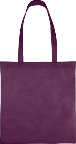 Einkaufstasche Taye | Vlies | 11 l – Violett bedrucken, Art.-Nr. 024999999_1267589