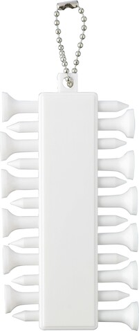 Golf-Tee-Set Aveline | 15 Stück – Weiß bedrucken, Art.-Nr. 002999999_1267823 Golf-Tee-Set Aveline | 15 Stück – Weiß bedrucken, Art.-Nr. 002999999_1267823