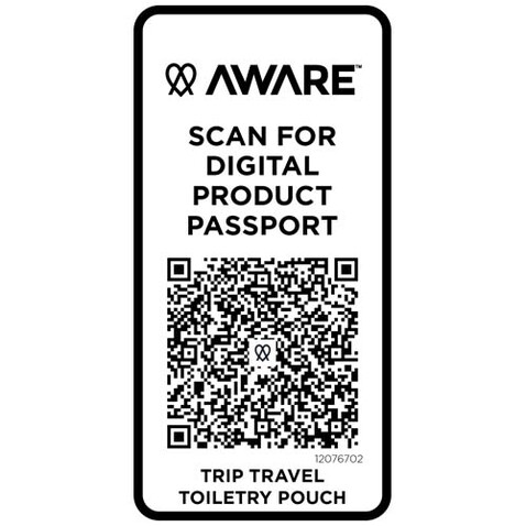 Trip Aware™ Recycelter Reisekulturbeutel 2 L, offwhite bedrucken, Art.-Nr. 12076702 Trip Aware™ Recycelter Reisekulturbeutel 2 L, offwhite bedrucken, Art.-Nr. 12076702