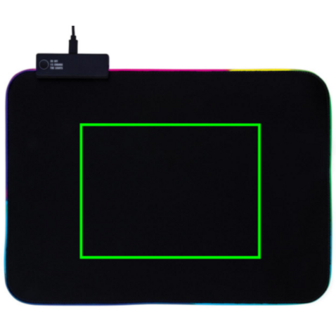 RGB Gaming Mauspad schwarz bedrucken, Art.-Nr. P300.201 RGB Gaming Mauspad schwarz bedrucken, Art.-Nr. P300.201