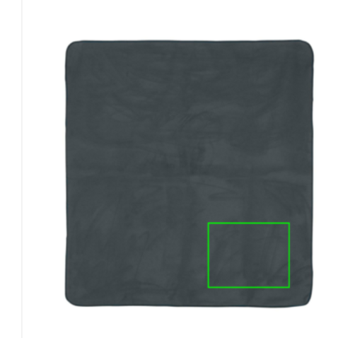 Impact AWARE™ RPET Picknickdecke anthrazit bedrucken, Art.-Nr. P459.072 Impact AWARE™ RPET Picknickdecke anthrazit bedrucken, Art.-Nr. P459.072