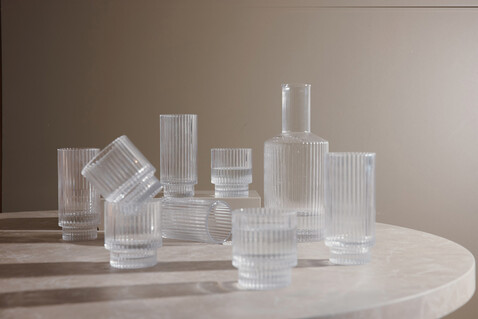 VINGA York Highball, 4-tlg. Set transparent bedrucken, Art.-Nr. V4330800 VINGA York Highball, 4-tlg. Set transparent bedrucken, Art.-Nr. V4330800