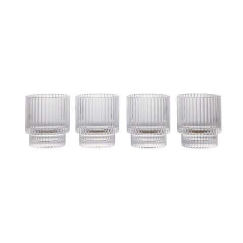 VINGA York Tumbler, 4-tlg. Set transparent bedrucken, Art.-Nr. V4330900 VINGA York Tumbler, 4-tlg. Set transparent bedrucken, Art.-Nr. V4330900