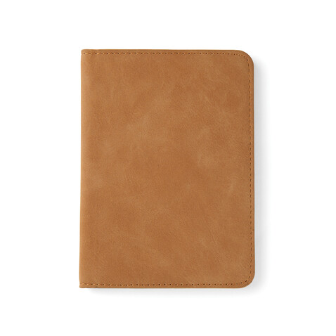 VINGA Bosler RCS RFID Passport-Cover braun bedrucken, Art.-Nr. V8200509 VINGA Bosler RCS RFID Passport-Cover braun bedrucken, Art.-Nr. V8200509