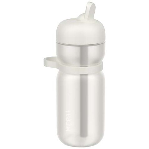 Mepal 600 ml Flip Sportflasche, weiss bedrucken, Art.-Nr. 10091301 Mepal 600 ml Flip Sportflasche, weiss bedrucken, Art.-Nr. 10091301