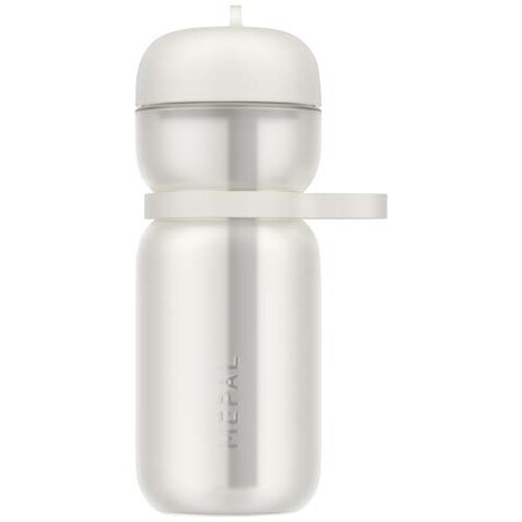Mepal 600 ml Flip Sportflasche, weiss bedrucken, Art.-Nr. 10091301 Mepal 600 ml Flip Sportflasche, weiss bedrucken, Art.-Nr. 10091301