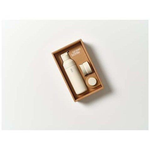 Ocean Bottle 500 ml 3 in 1 Set, Sandstone bedrucken, Art.-Nr. 11318506 Ocean Bottle 500 ml 3 in 1 Set, Sandstone bedrucken, Art.-Nr. 11318506