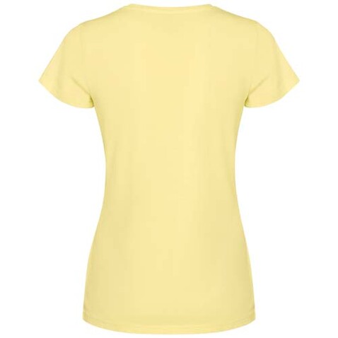 Fiyi T-Shirt für Damen, gelb bedrucken, Art.-Nr. R2201D91 Fiyi T-Shirt für Damen, gelb bedrucken, Art.-Nr. R2201D91