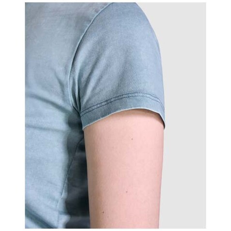 Fiyi T-Shirt für Damen, gelb bedrucken, Art.-Nr. R2201D91 Fiyi T-Shirt für Damen, gelb bedrucken, Art.-Nr. R2201D91