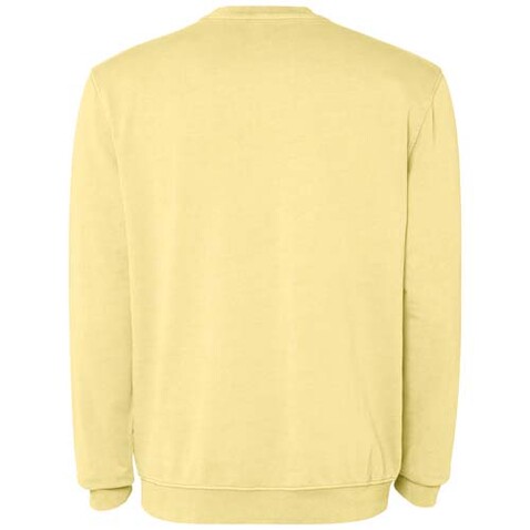 Jaya Pullover mit Rundhalsausschnitt Unisex, gelb bedrucken, Art.-Nr. R2203D90 Jaya Pullover mit Rundhalsausschnitt Unisex, gelb bedrucken, Art.-Nr. R2203D90