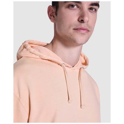 Kenia Kapuzenpullover Unisex, gelb bedrucken, Art.-Nr. R2204D90 Kenia Kapuzenpullover Unisex, gelb bedrucken, Art.-Nr. R2204D90