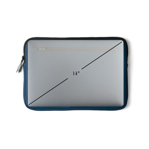 VINGA Baltimore Laptopcase 14“ navy blau bedrucken, Art.-Nr. 501921 VINGA Baltimore Laptopcase 14“ navy blau bedrucken, Art.-Nr. 501921