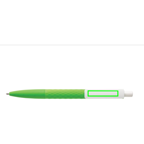 X3-Stift mit Smooth-Touch grün, weiß bedrucken, Art.-Nr. P610.967 X3-Stift mit Smooth-Touch grün, weiß bedrucken, Art.-Nr. P610.967