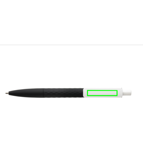 X3-Stift mit Smooth-Touch schwarz, weiß bedrucken, Art.-Nr. P610.961 X3-Stift mit Smooth-Touch schwarz, weiß bedrucken, Art.-Nr. P610.961